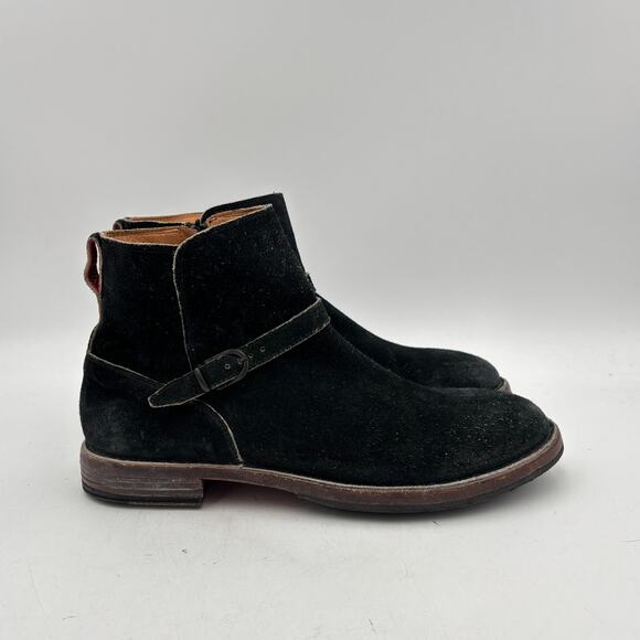 MOMA Italian Suede Leather Ankle Zip Boots Men\'s 44.5 US 11.5 main image 11